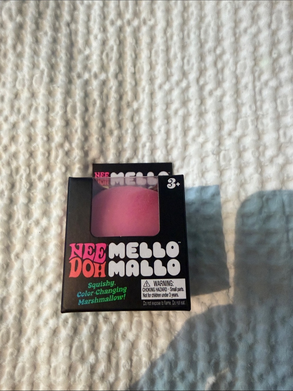 Mello Mallows Color-Changing Squishy - Pink. Nee Doh. NIB